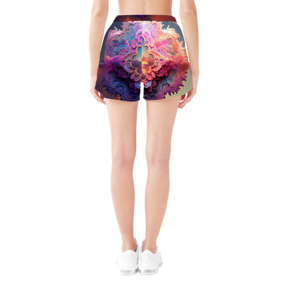 D75 Women's All Over Print Casual Shorts