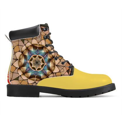 D20 Synthetic Leather Boots