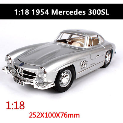 Retro Car Model 1954 Mercedes