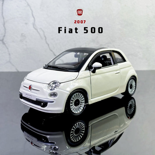 Car Model 1:24 New 2007 Fiat 500