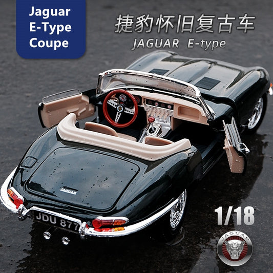 Car Model 1:18 Jaguar E-type Coupe