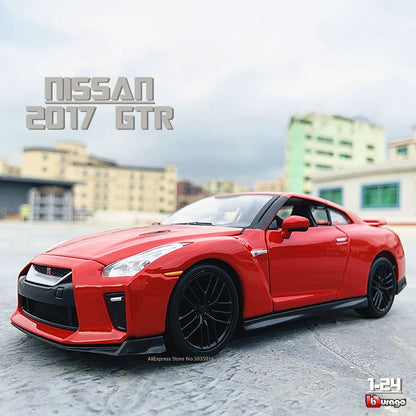 Car Model 1:24 2017 Nissan GTR